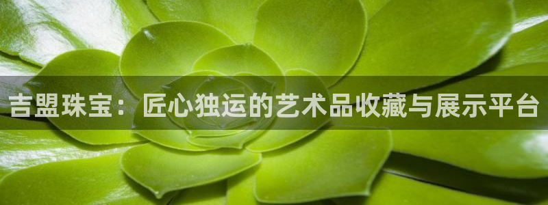 众东腾娱乐客服：吉盟珠宝：匠心独运的艺术品收藏与展示平台