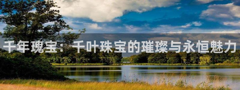 腾众娱乐：千年瑰宝：千叶珠宝的璀璨与永恒魅力
