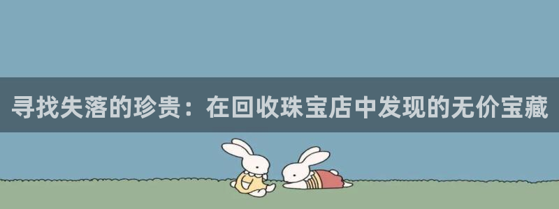 众腾娱乐集团有限公司：寻找失落的珍贵：在回收珠宝店中发现的无