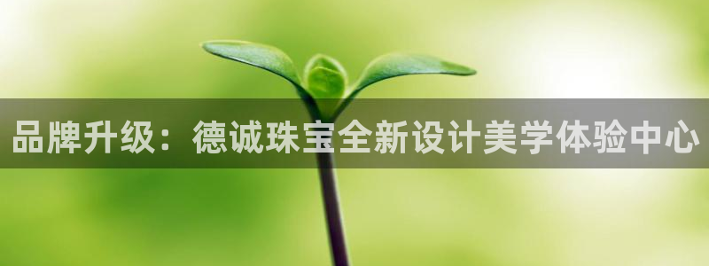 众腾娱乐平台下载：品牌升级：德诚珠宝全新设计美学体验中心