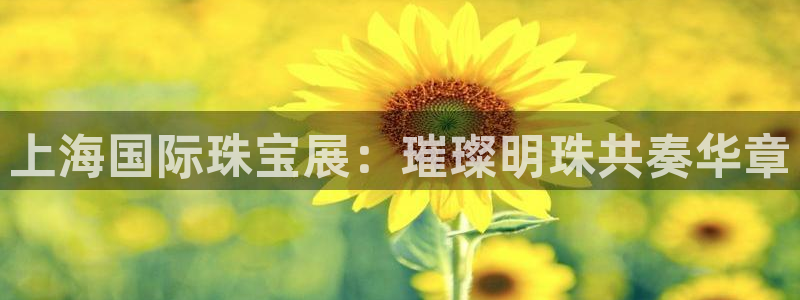 众腾娱乐注册：上海国际珠宝展：璀璨明珠共奏华章